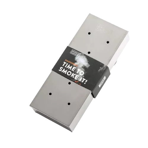 Smokin' Flavors Räucherbox aus Edelstahl