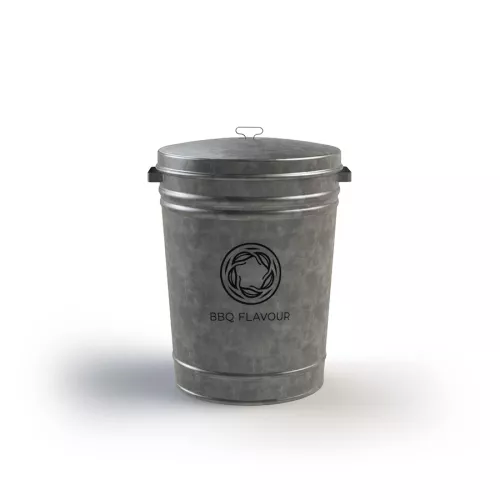 BBQ Flavour Holzkohle-Aufbewahrungsbox – 80 Liter