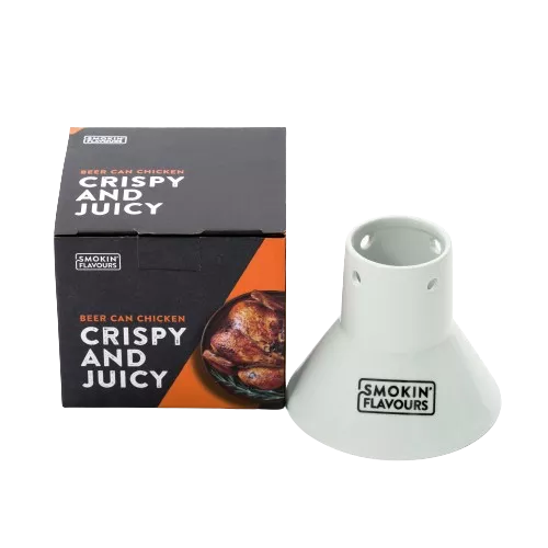 Rauchige Aromen Smokin' Flavor Beer Can Hühnerhalter (Keramik) (SF552)
