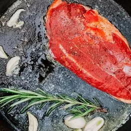 Valhal Outdoor Valhal-Pfanne aus Gusseisen mit Griffen 50 cm (VH50H)