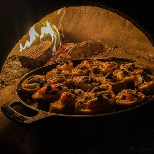 Valhal Outdoor Valhal-Pfanne aus Gusseisen mit Griffen 50 cm (VH50H)