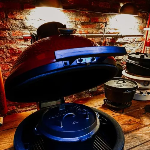 Valhal Outdoor Valhal Schmortopf aus Gusseisen, 8 Liter (VH8L)