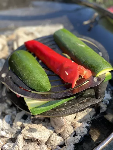 Valhal Outdoor Valhal Rost Gusseisen mit Beinen 23 cm (VH23G)