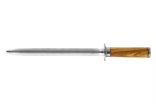 Geschmiedeter Olive-Diamant-Wetzstahl