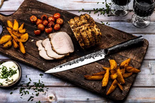 Geschmiedet Geschmiedetes Brute-Tranchiermesser (BruteVleesmes)