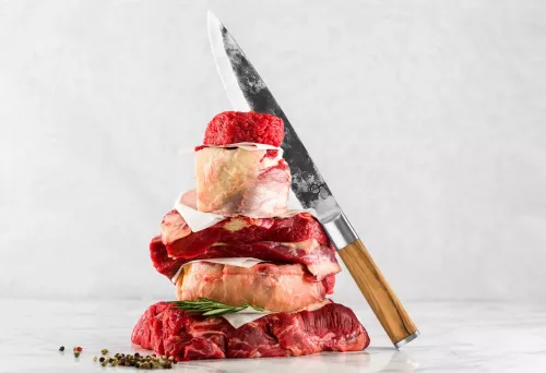 Geschmiedet Geschmiedetes Oliven-Kochmesser (OliveKoksmes)