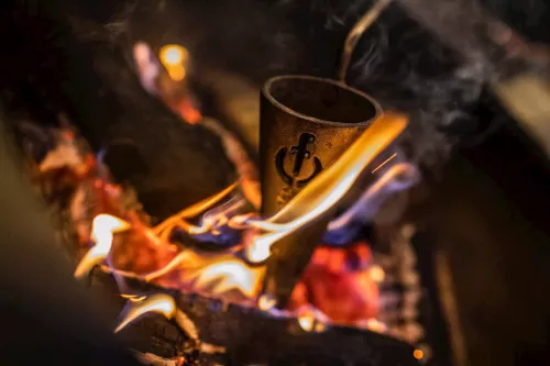 Geschmiedet Geschmiedeter Flambadou (OLFlambadou)